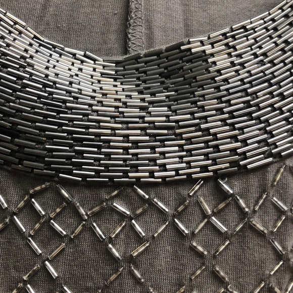 Beaded dressy tank top - Picture 3 of 5